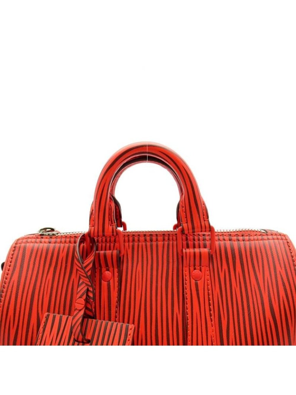 Louis Vuitton Keepall Bandouliere 25 LV Park Seo Bo Epi Handbag Rouge - Picture 2 of 8